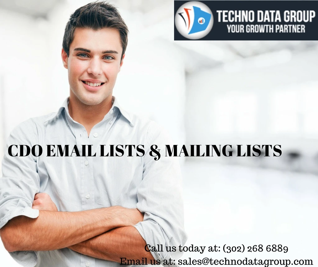cdo email lists mailing lists