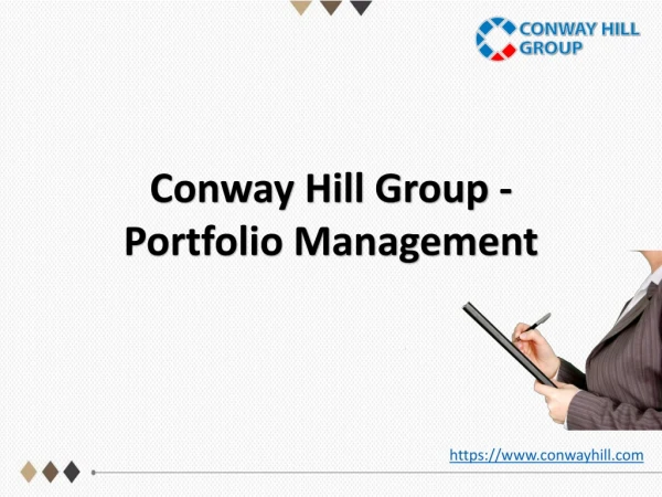 Conway Hill Group - Portfolio Management