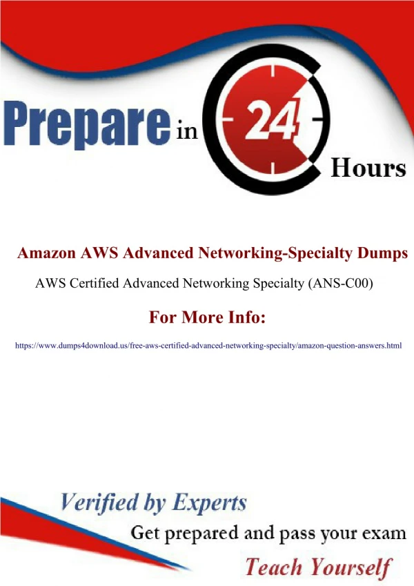 AWS ADVANCED NETWORKING-SPECIALTY Dumps Exam Question