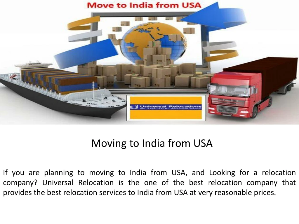 moving to india from usa