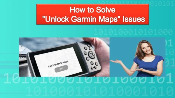 How to Solve "Unlock Garmin Maps" | 1-888-250-4888
