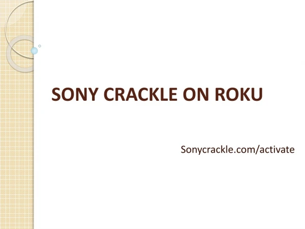 Sony Crackle on Roku