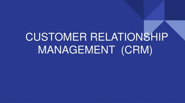 Why is CRM important to your business?