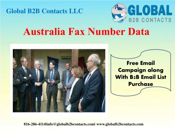 Australia Fax Number Data