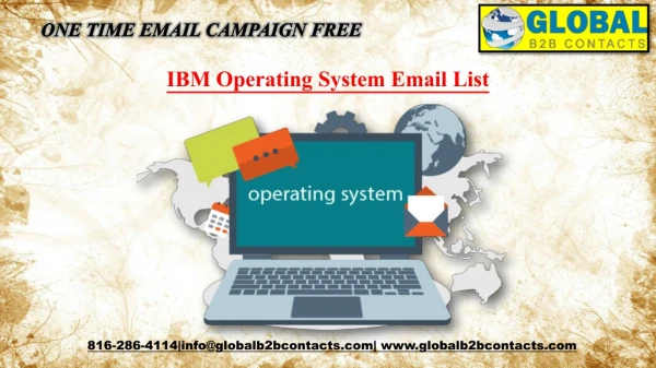 one time email campaign free