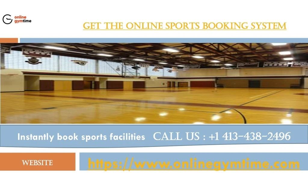 get the online sports booking system