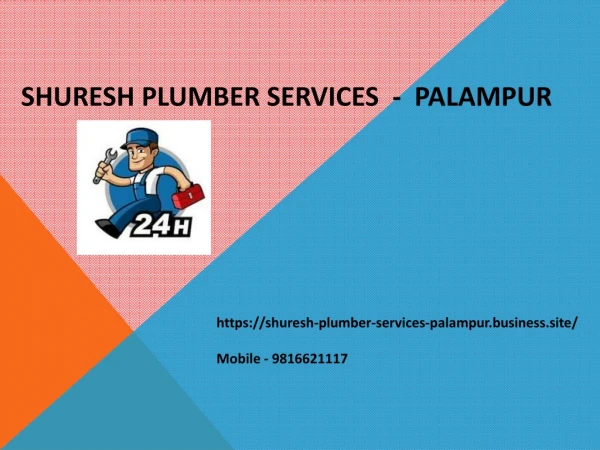 Plumbing Services in Palampur
