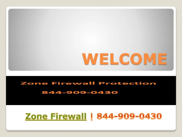 welcome
