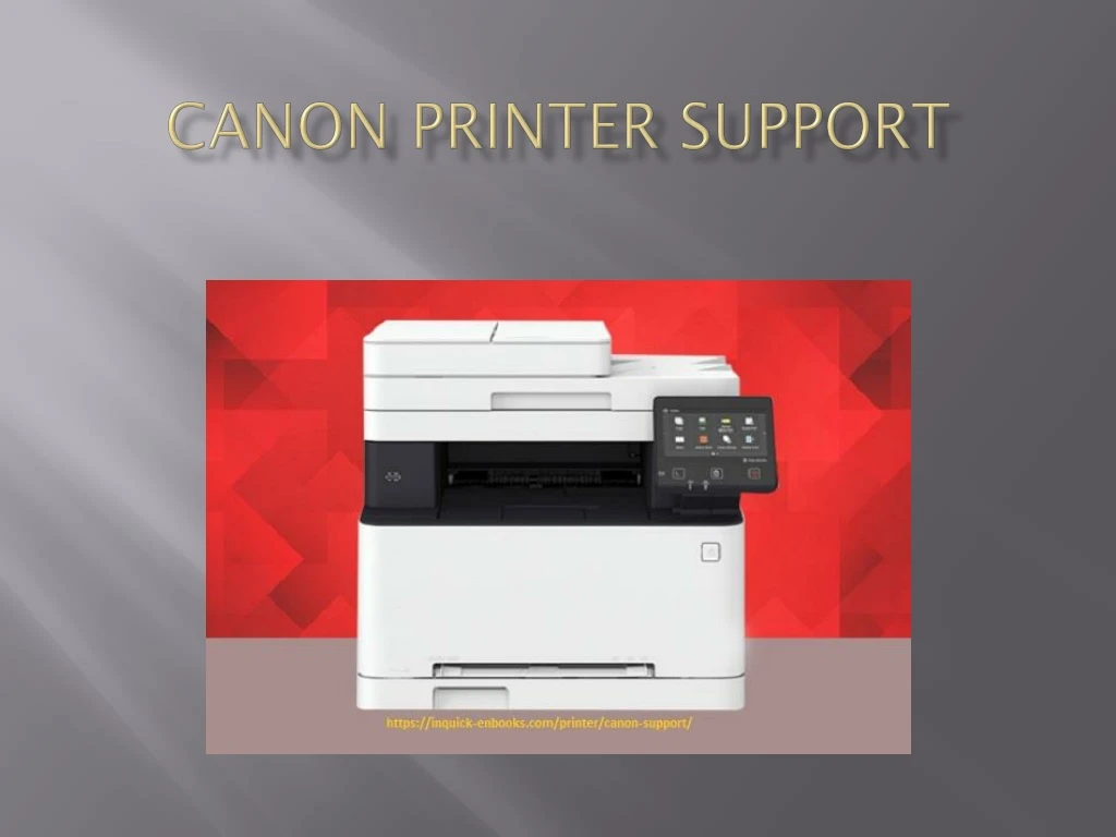 canon printer support