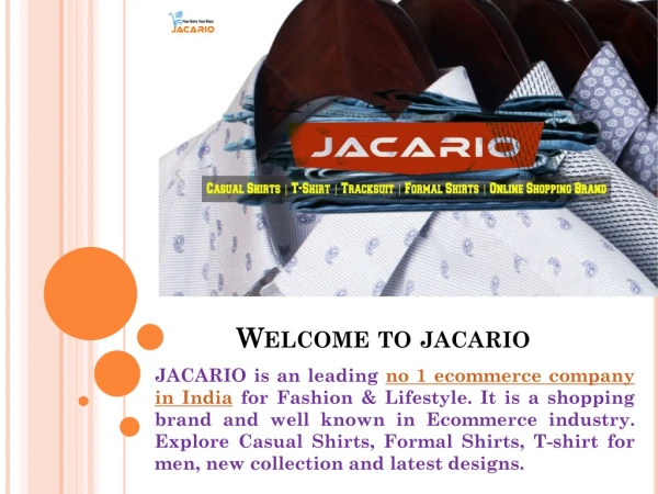Online shopping store – Jacario: No1 Online Shopping Site in India