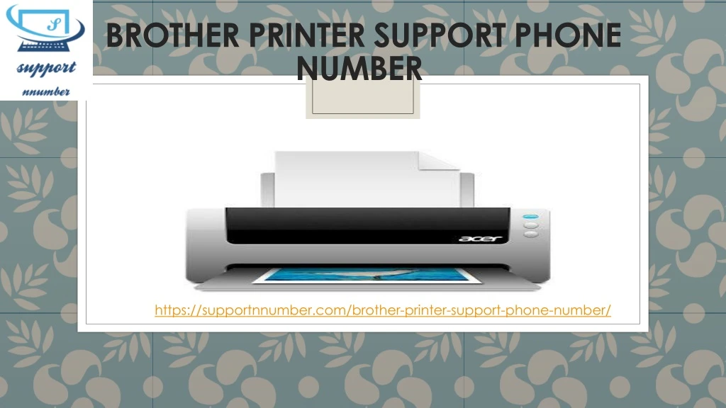 brother printer support phone number