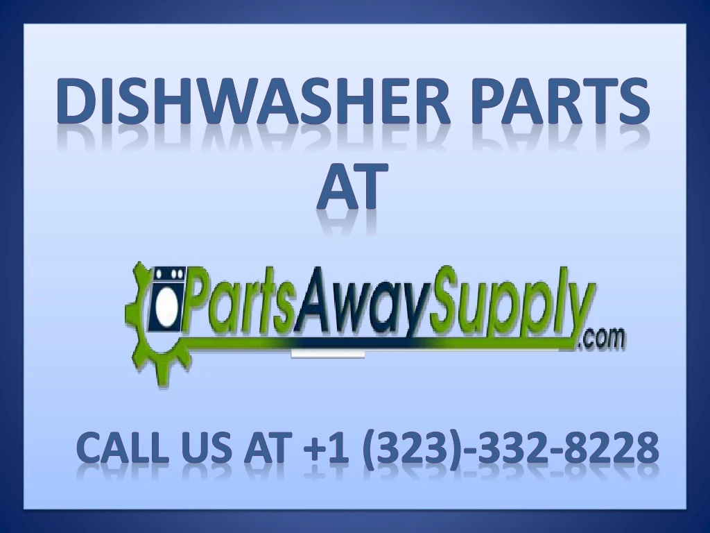 dishwasher parts at