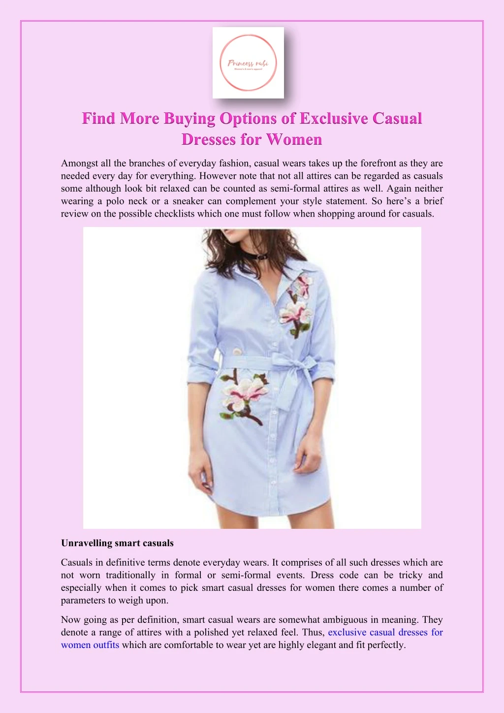 find more buying options of exclusive casual