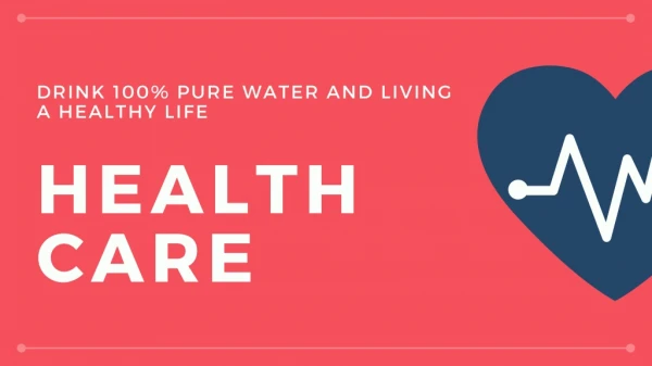 Benefits of purified water