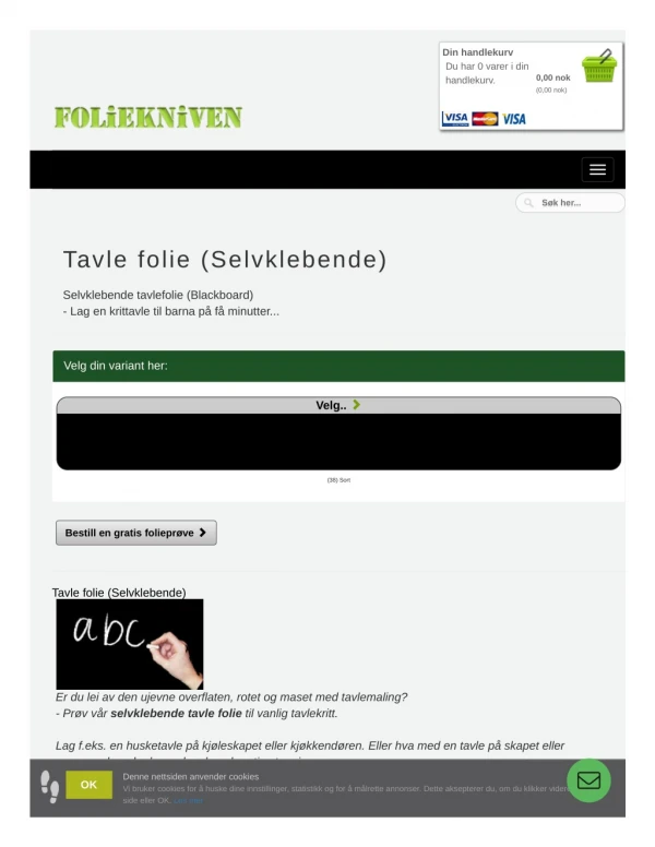 Foliekniven