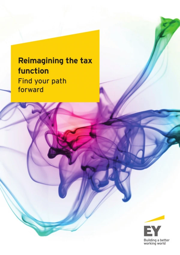 Reimagining the Tax Function - Survey Report by EY India