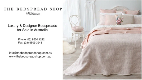 Luxury & Designer Bedspreads for Sale in Australia