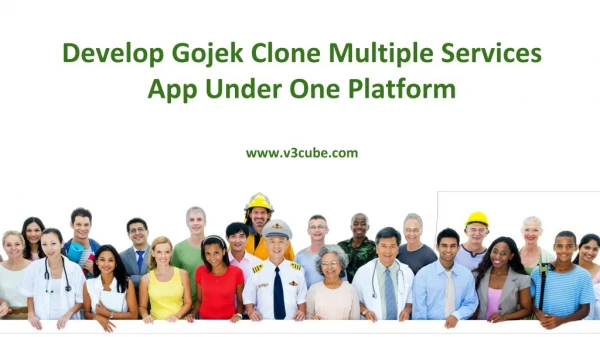 Develop Gojek Clone Multiple Services App Under One Platform