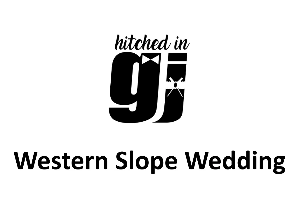 western slope wedding