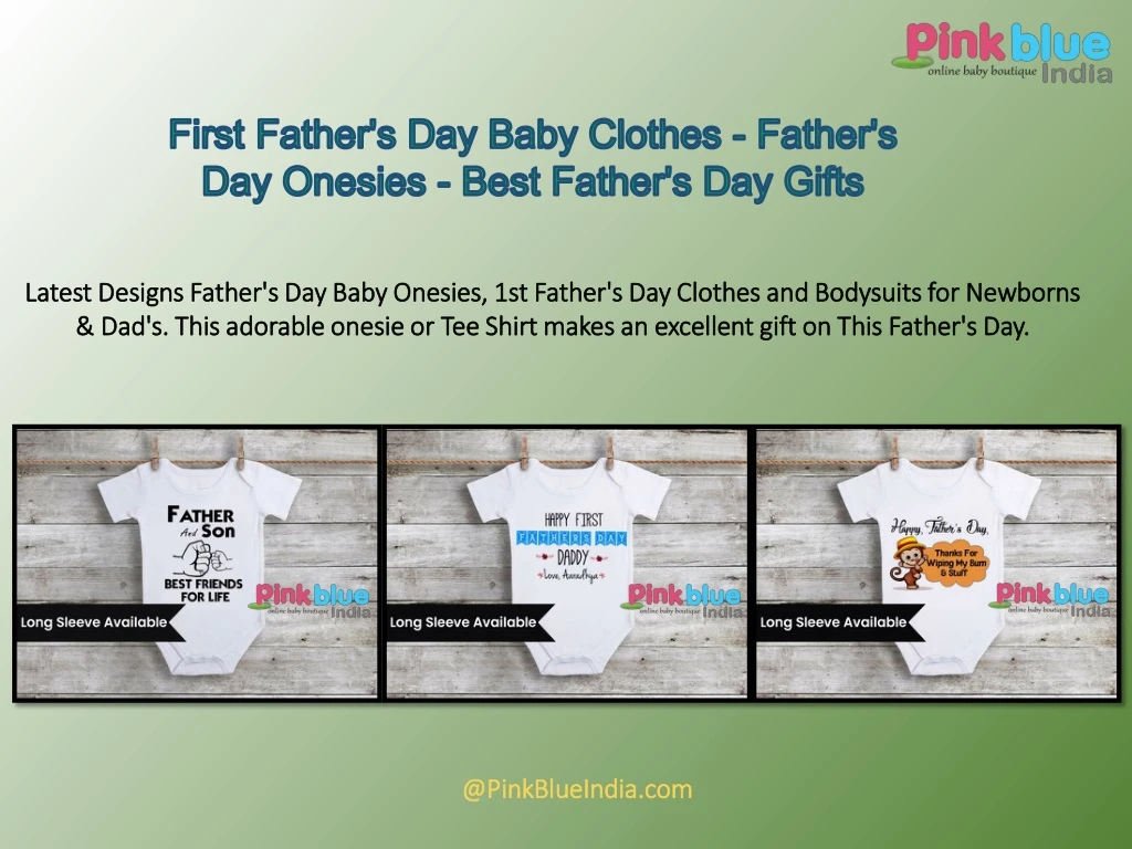 first father s day baby clothes father