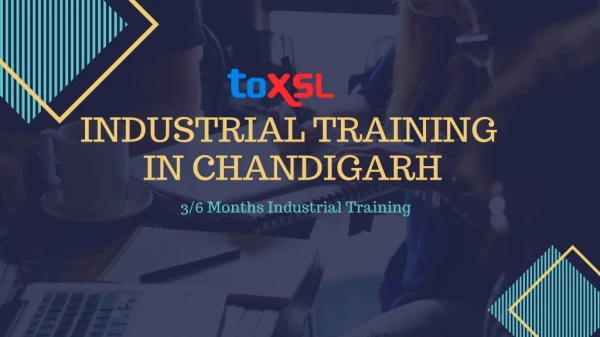 ToXSL Technologies offers the best industrial training programs!