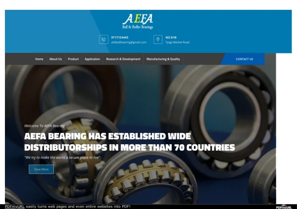 The Most Suitable AEFA Bearing For Application