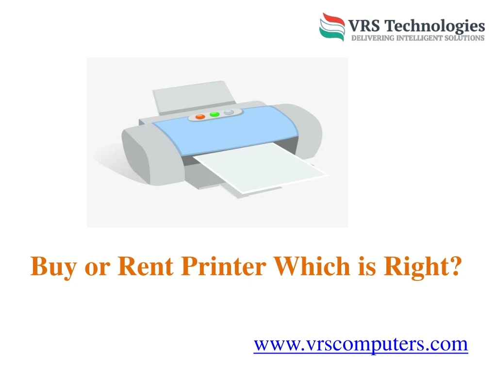 buy or rent printer which is right