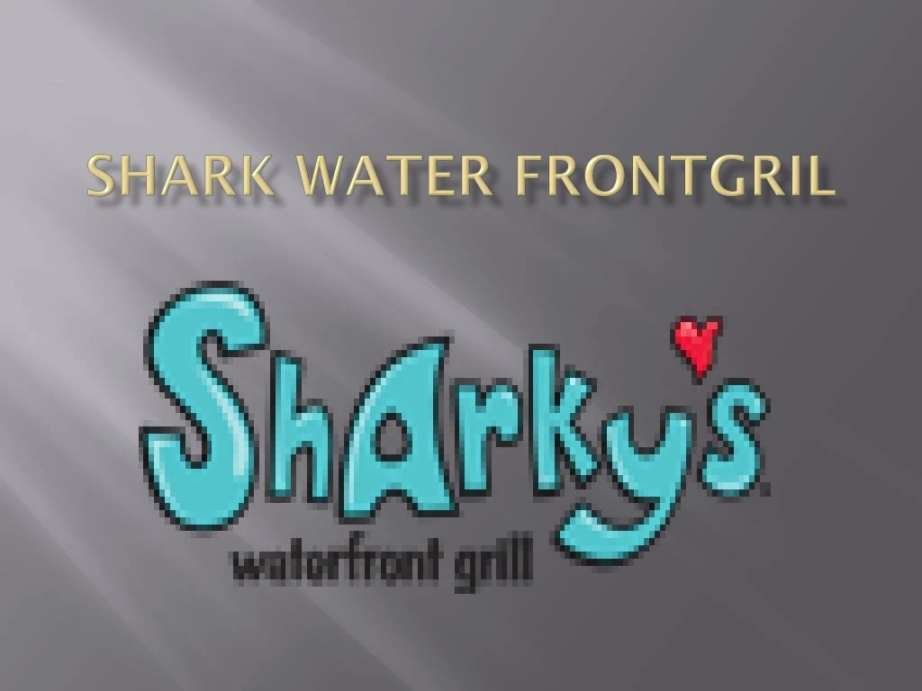 shark water frontgril