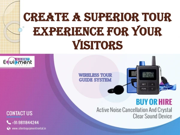 Wireless Tour Guide System in Pune, Tour Guide - Grotal