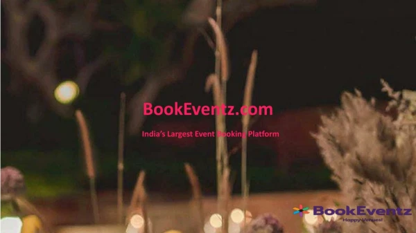 BookEventz - India's Largest Event Booking Platform