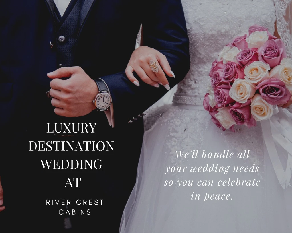 luxury destination wedding at