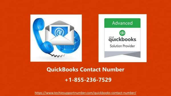 Catch our impeccable assistance at QuickBooks Contact Number 1-855-236-7529