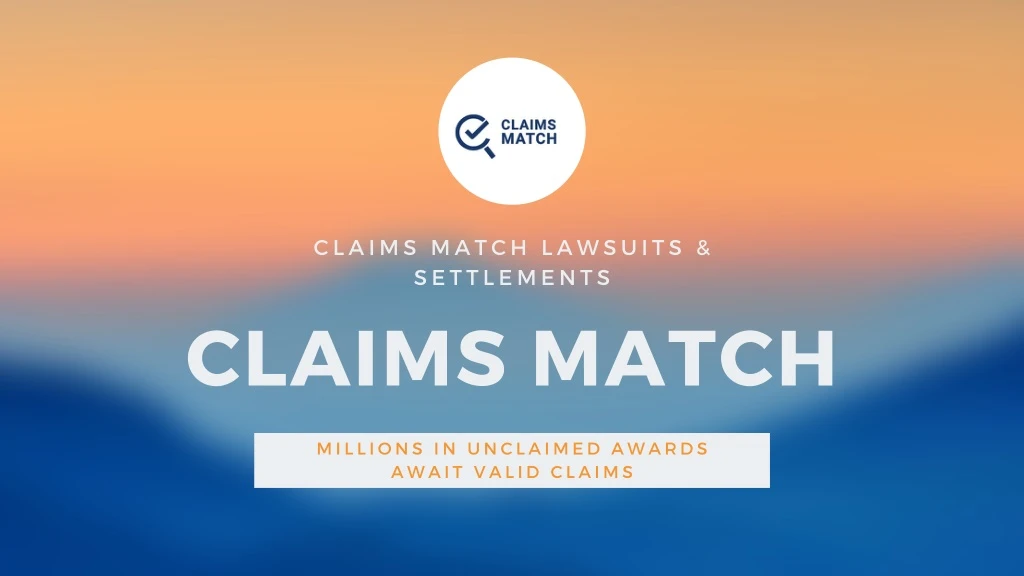 claims match lawsuits