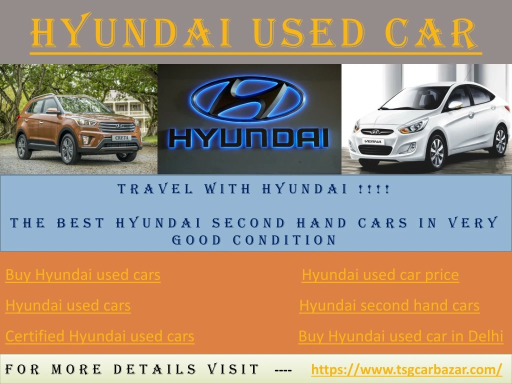 hyundai used car