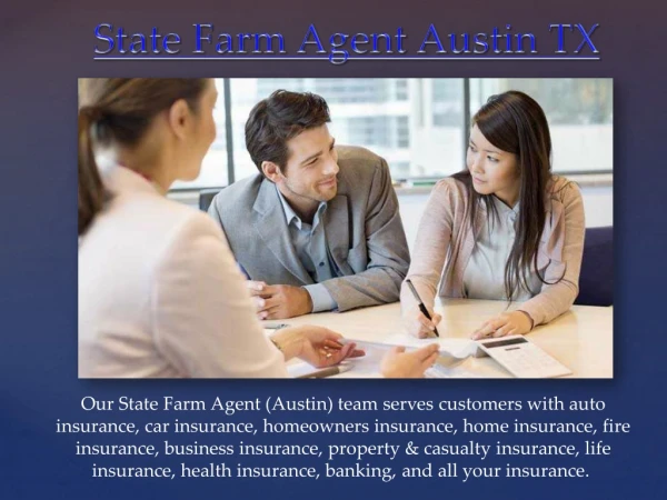 State Farm Agent Austin TX