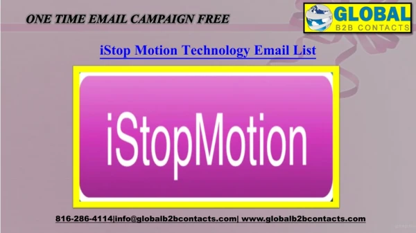 one time email campaign free