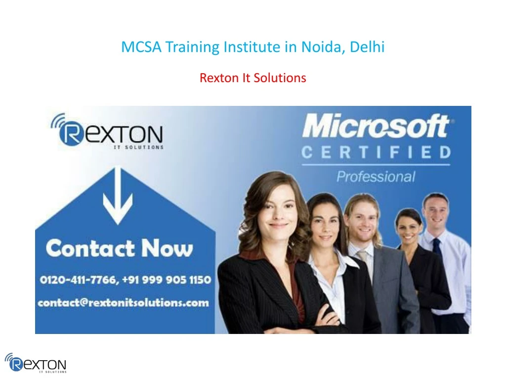 mcsa training institute in noida delhi