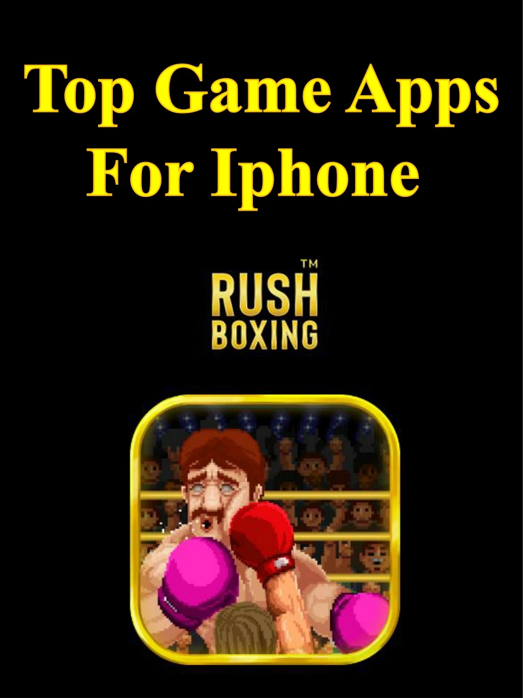 top game apps for iphone