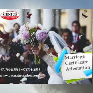 Marriage Certificate Attestation - slide 1