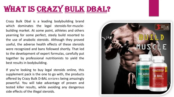 Crazy Bulk Dbal | Crazy Bulk Dbal Reviews