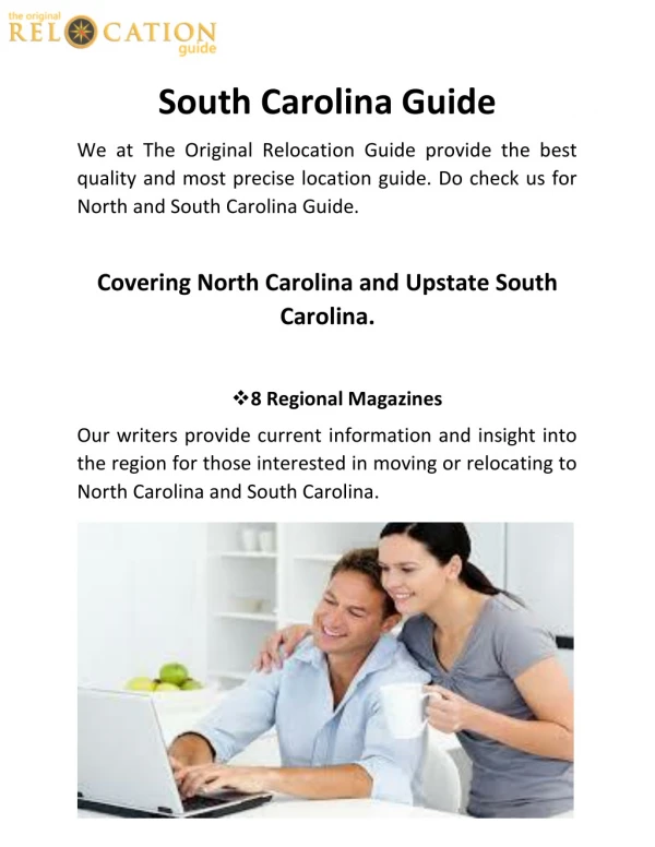 South Carolina Guide - Relocationguide