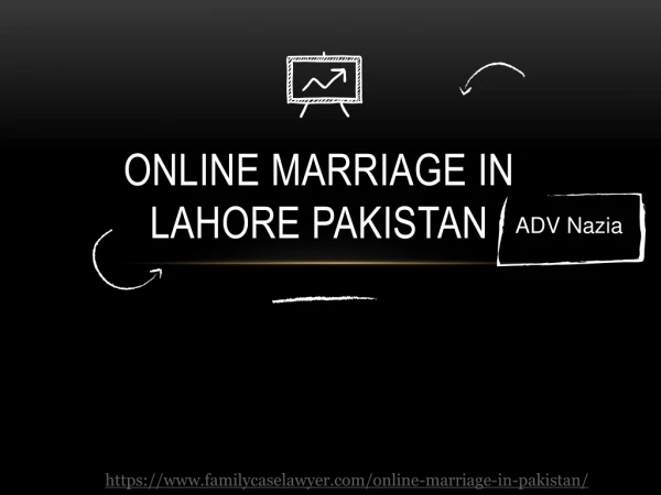 Online marriage procedure in Pakistan [2019]