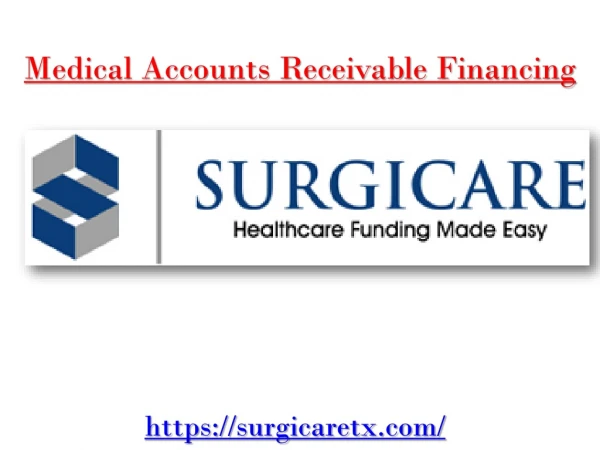 Personal Injury Medical Lien Funding by Surgicare