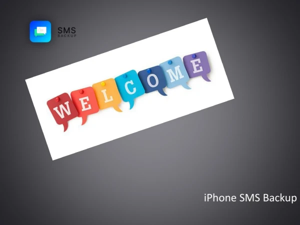 iPhone SMS backup |SMS Export | Backup iPhone text messages