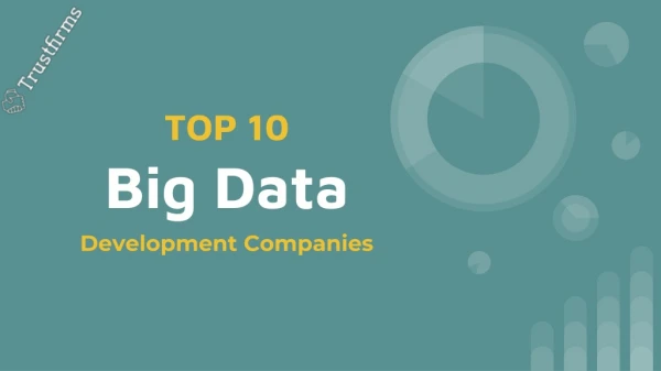 Top Big Data Analytics Firms