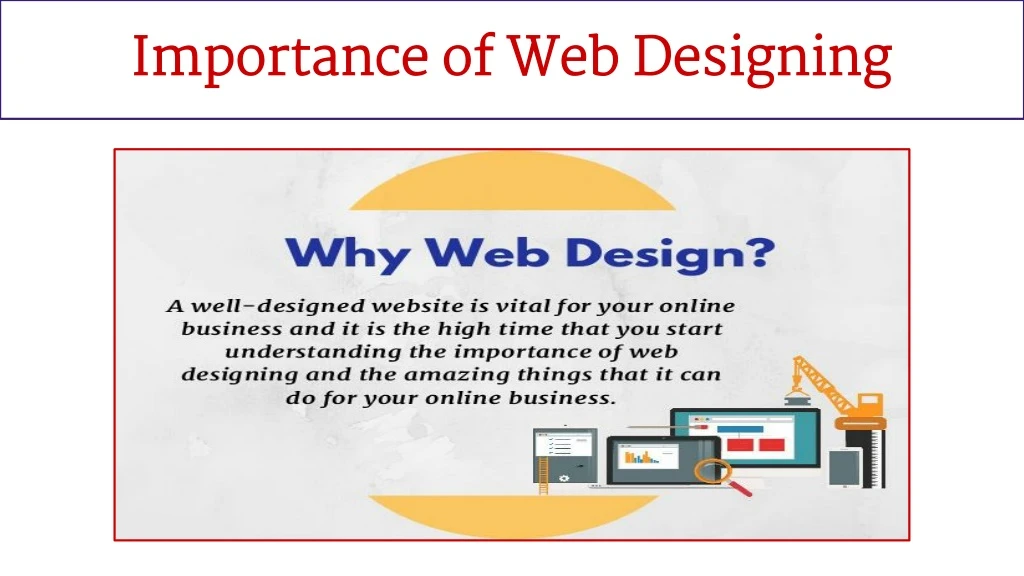 importance of web designing