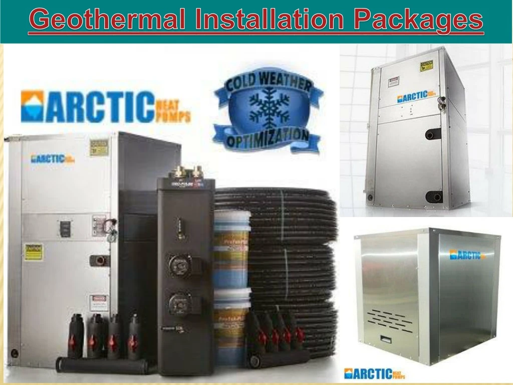 geothermal installation packages