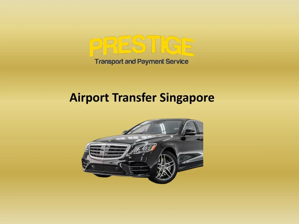 airport transfer singapore