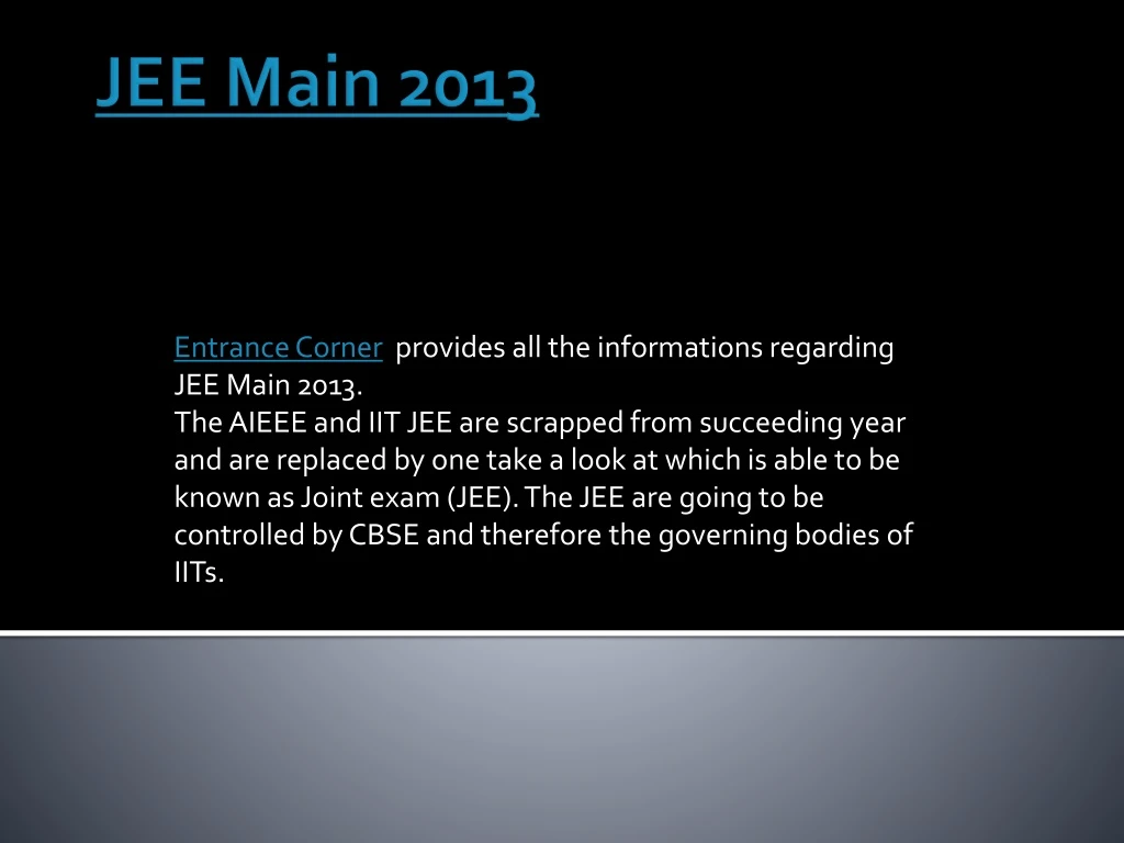 jee main 2013