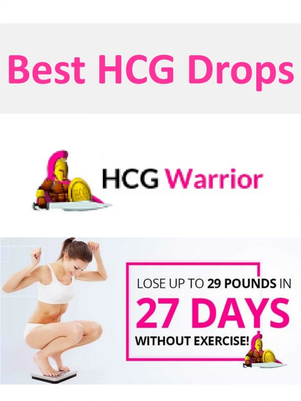 Best HCG Drops